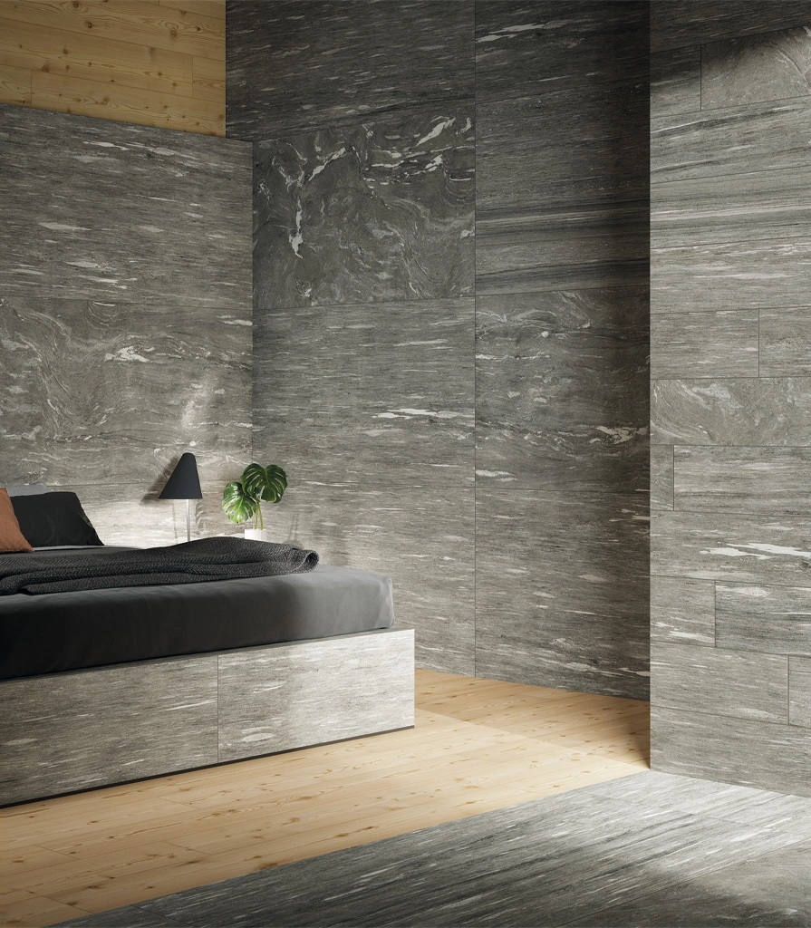 610110000620 Декор Skyfall Nero Block 40x53 - фото 13