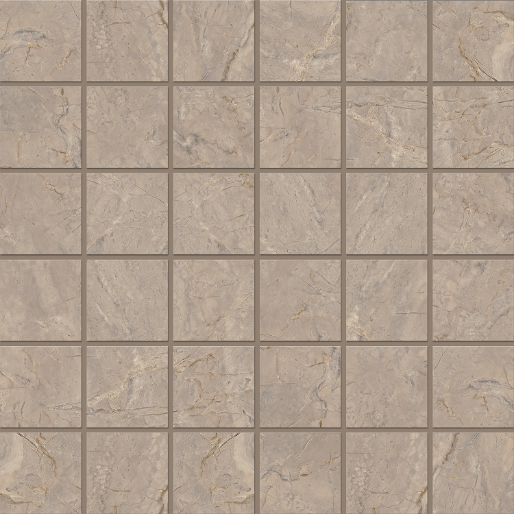 Mosaic/BR02_PS/30x30/5x5 Декор Bernini Beige BR02 Полированная чип 5х5