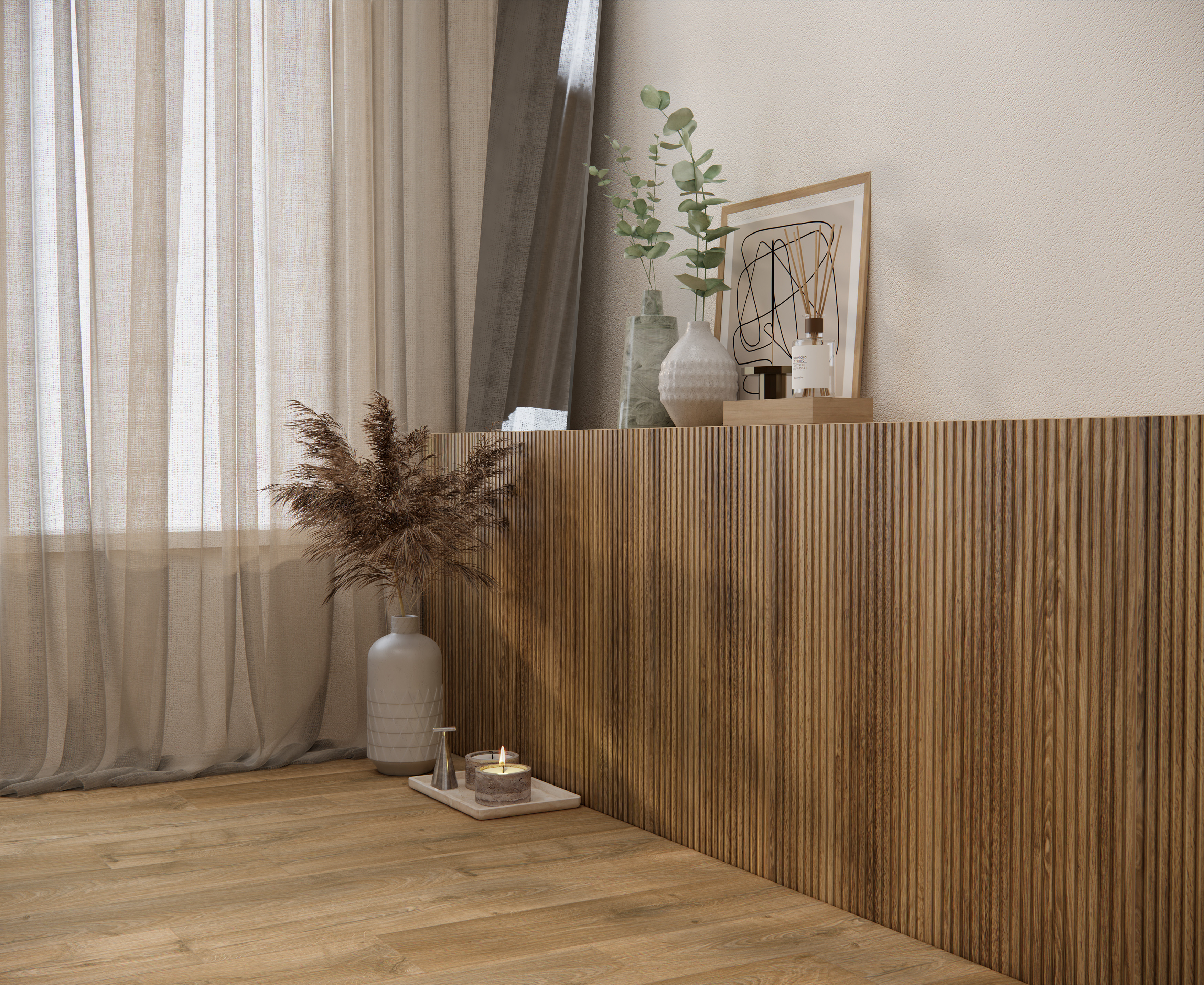 4810531166986 На стену Ясень/Ash Темный Полоса Матовый 30x60 - фото 8