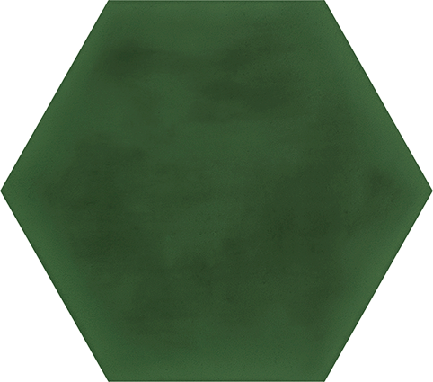 4B3J Напольный Zero Hexagono Figuli Green 15x17