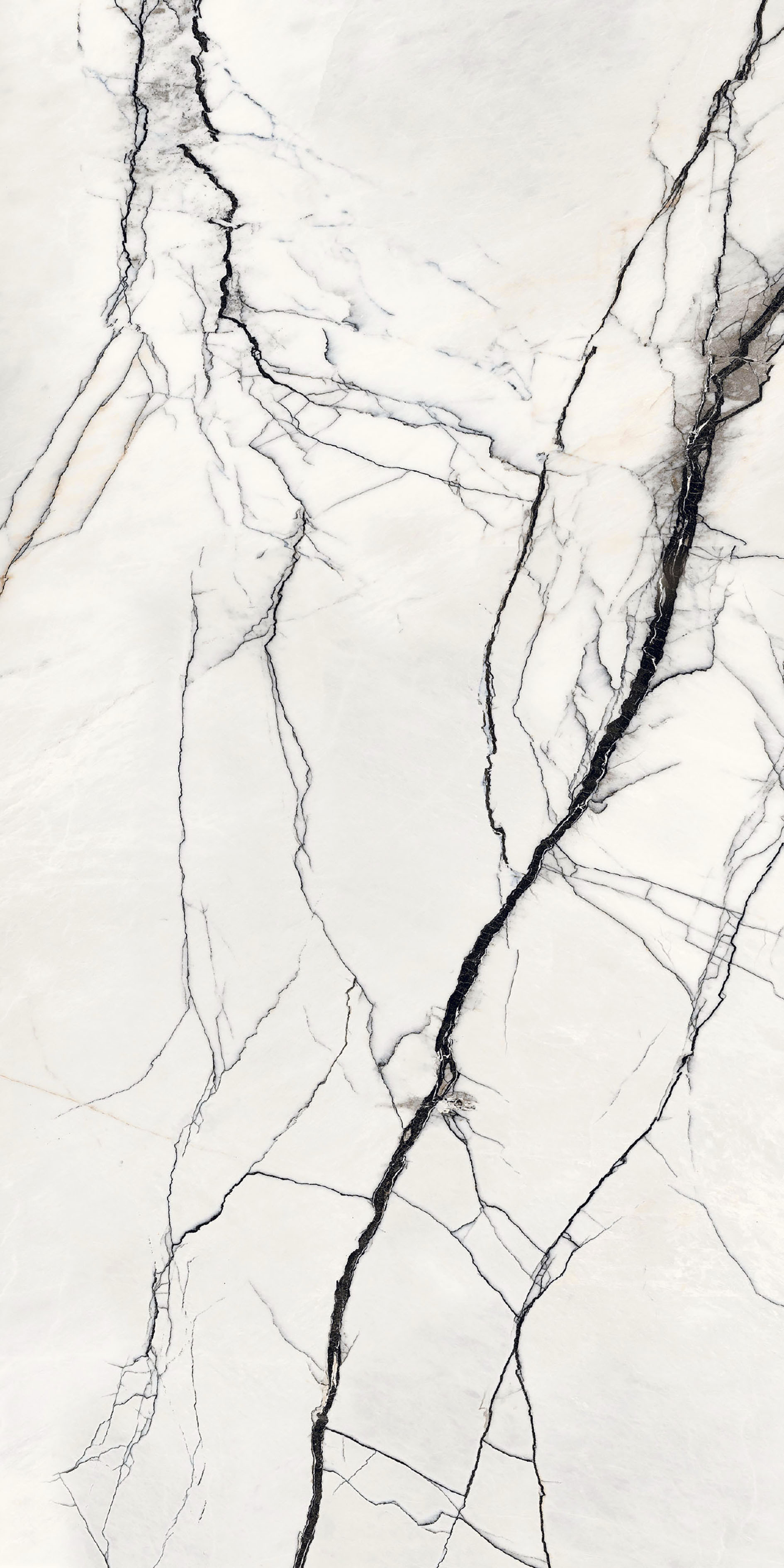765503 На пол B and W Marble Breach High-Glossy 6mm 160x320 - фото 6