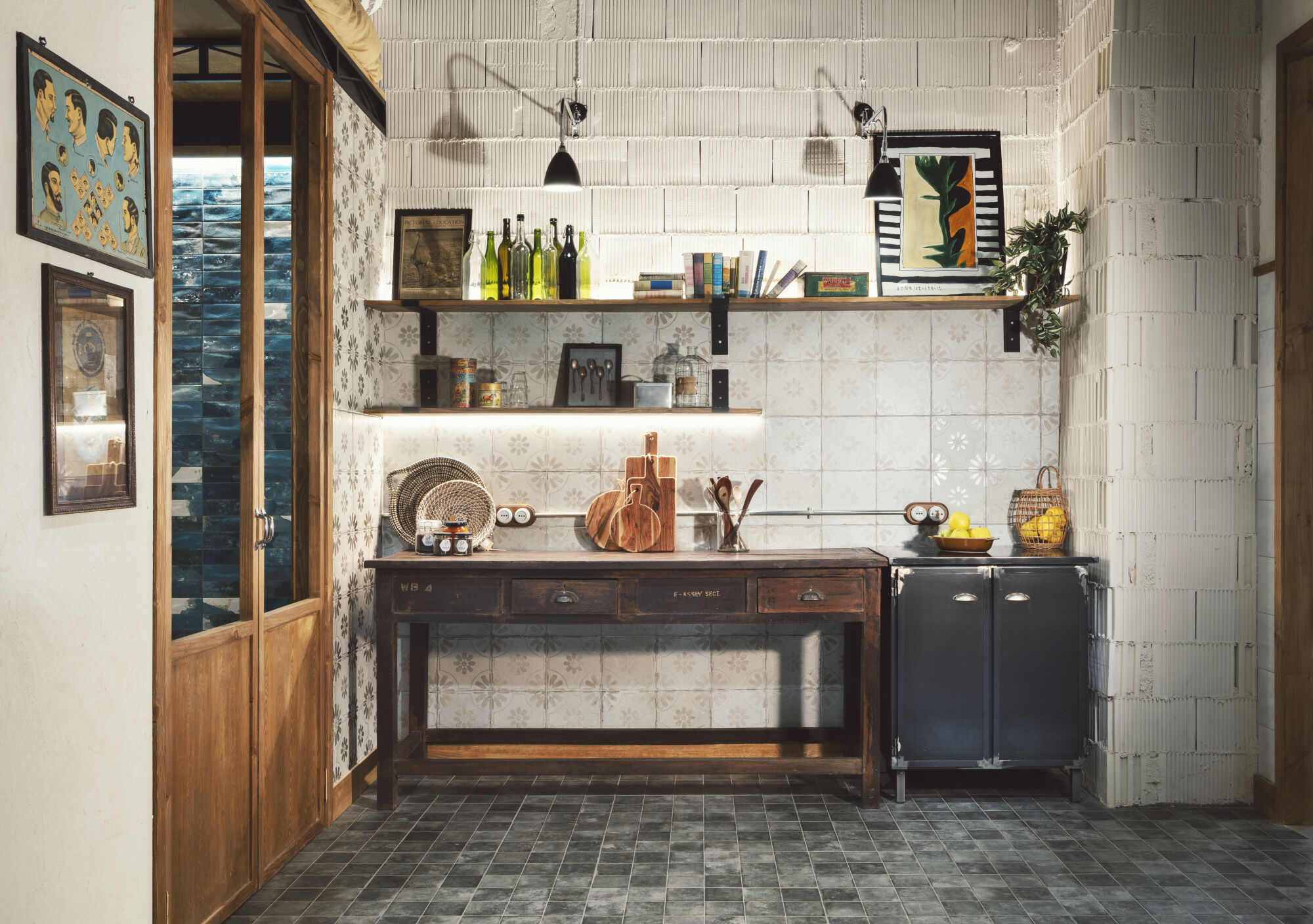 31132 На стену Fs Tradition Square Green 20x40 - фото 20