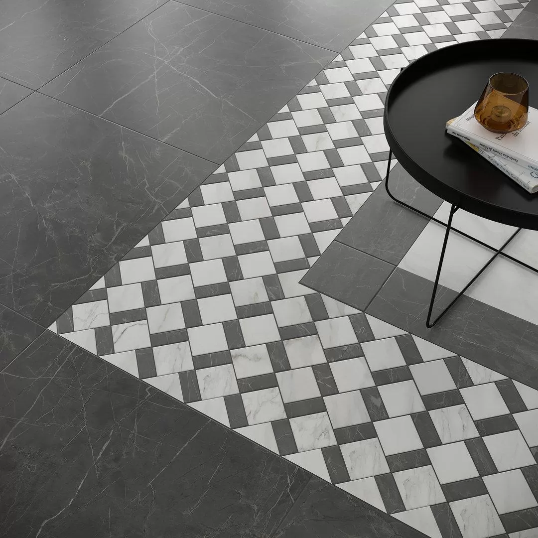 MM13105 Декор Буонарроти Белый мозаичный - фото 11