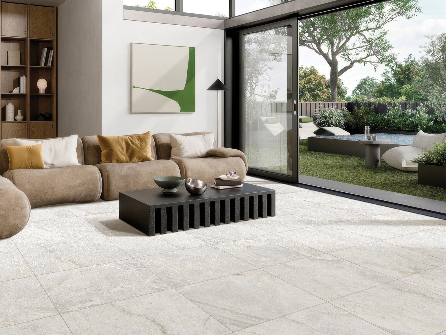 На стену Esme Black Sugar Carving 60x60 - фото 20