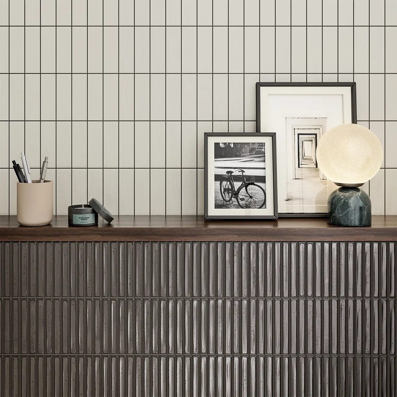 134904 На стену London Calling Bars Silver 11.6x11.6 - фото 3