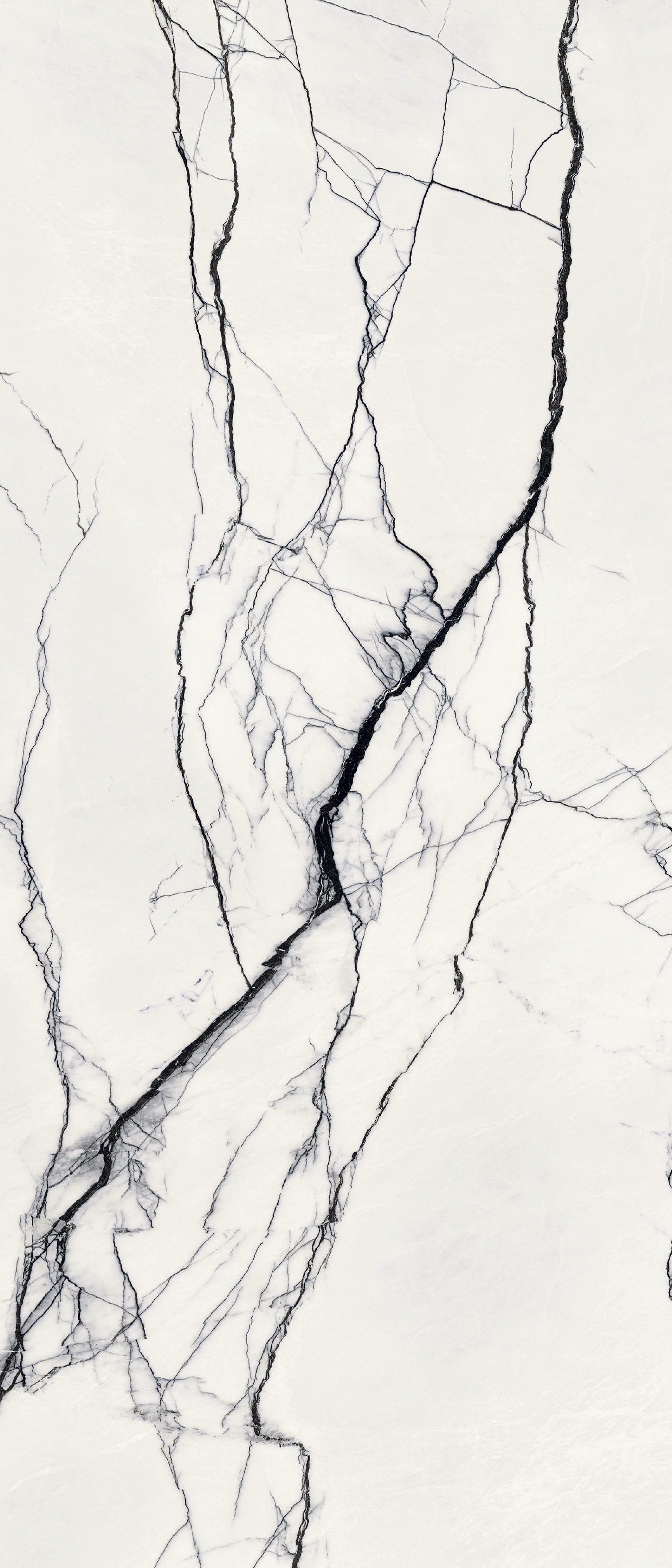 765533 На пол B and W Marble Breach High-Glossy 6mm 120x280 - фото 4