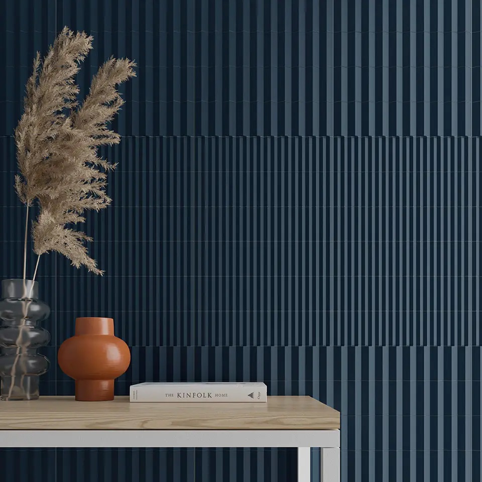 131619 На стену Twin Peaks Liso XL Celadon Green 7.5x30 - фото 4