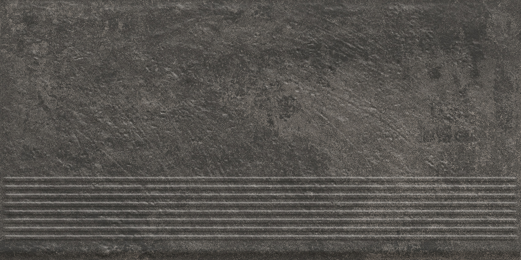 Ступень Carrizo Basalt Stopnica Prosta Struktura Mat B1a 30x60 - фото 2