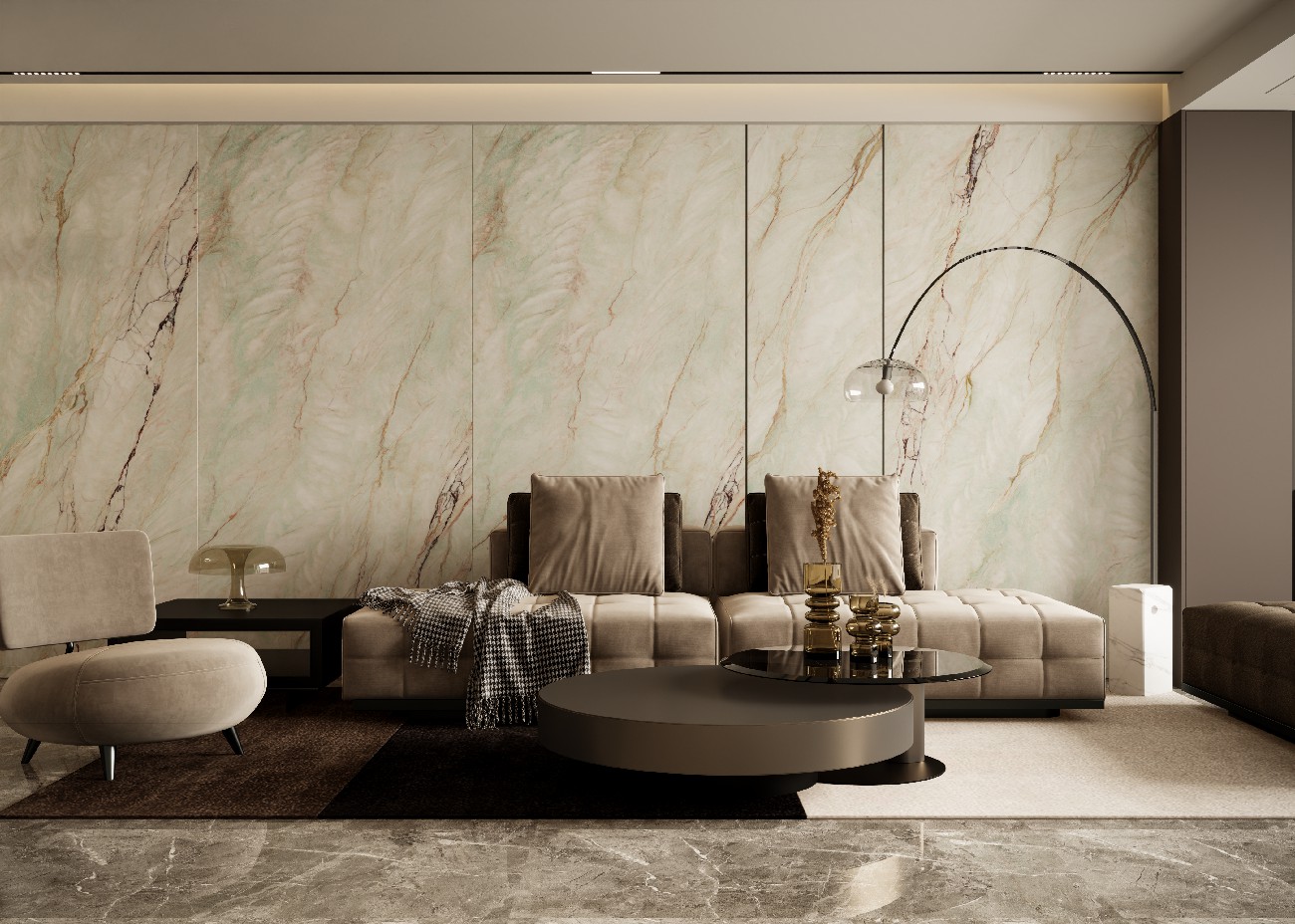 Snowwolf Porcelain Slab - фото 6