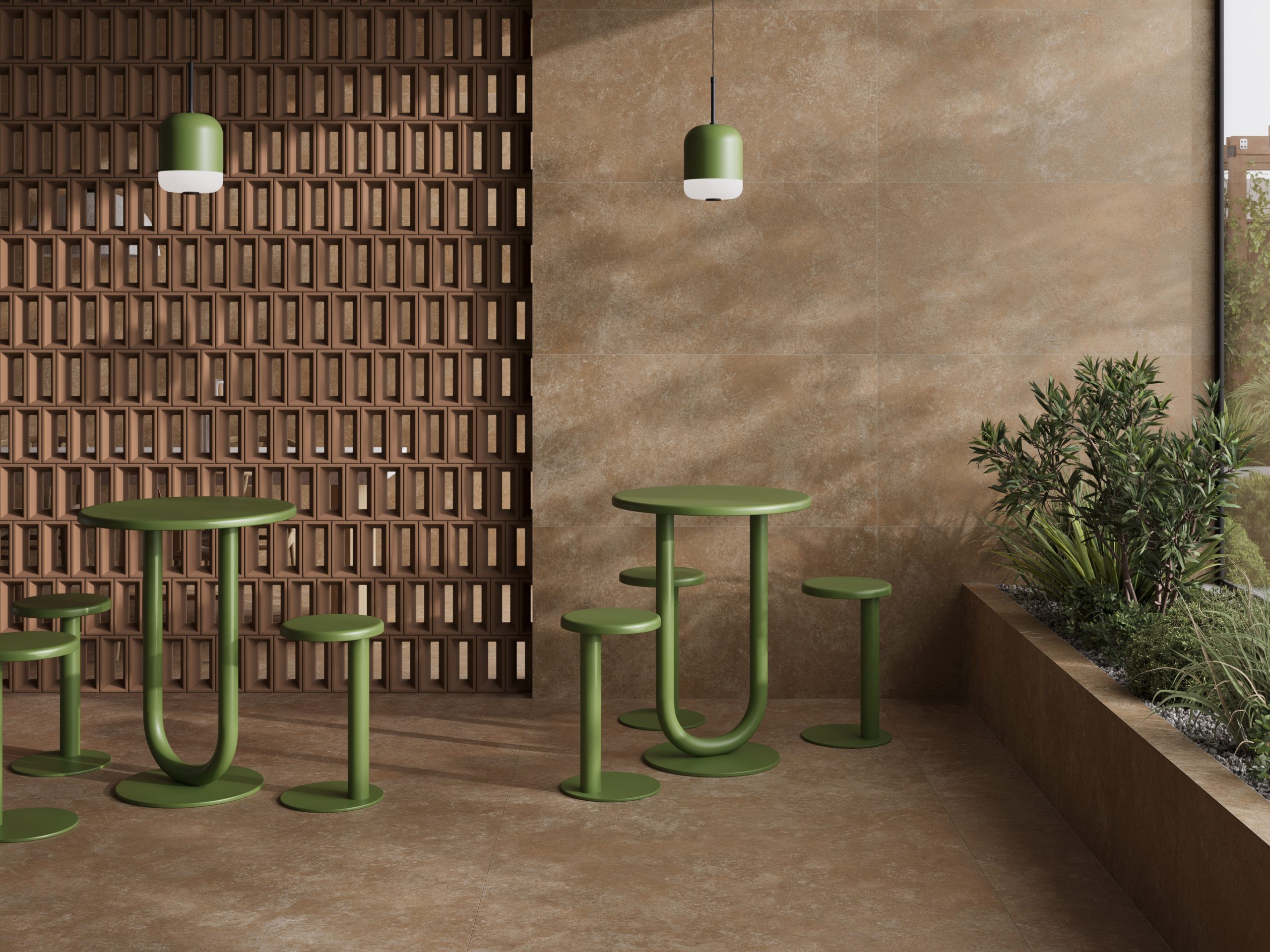 На стену Origin Celosia Vue Terra 10x20.5x7 - фото 13