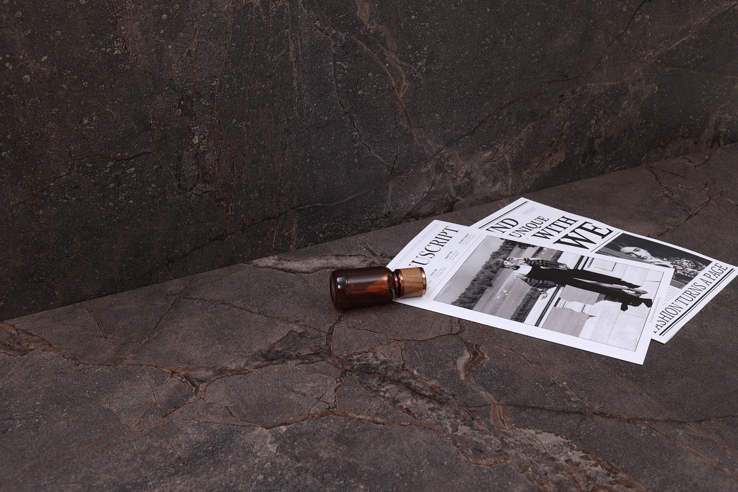 На пол Mia Dark Sugar Carving 60x60 - фото 28