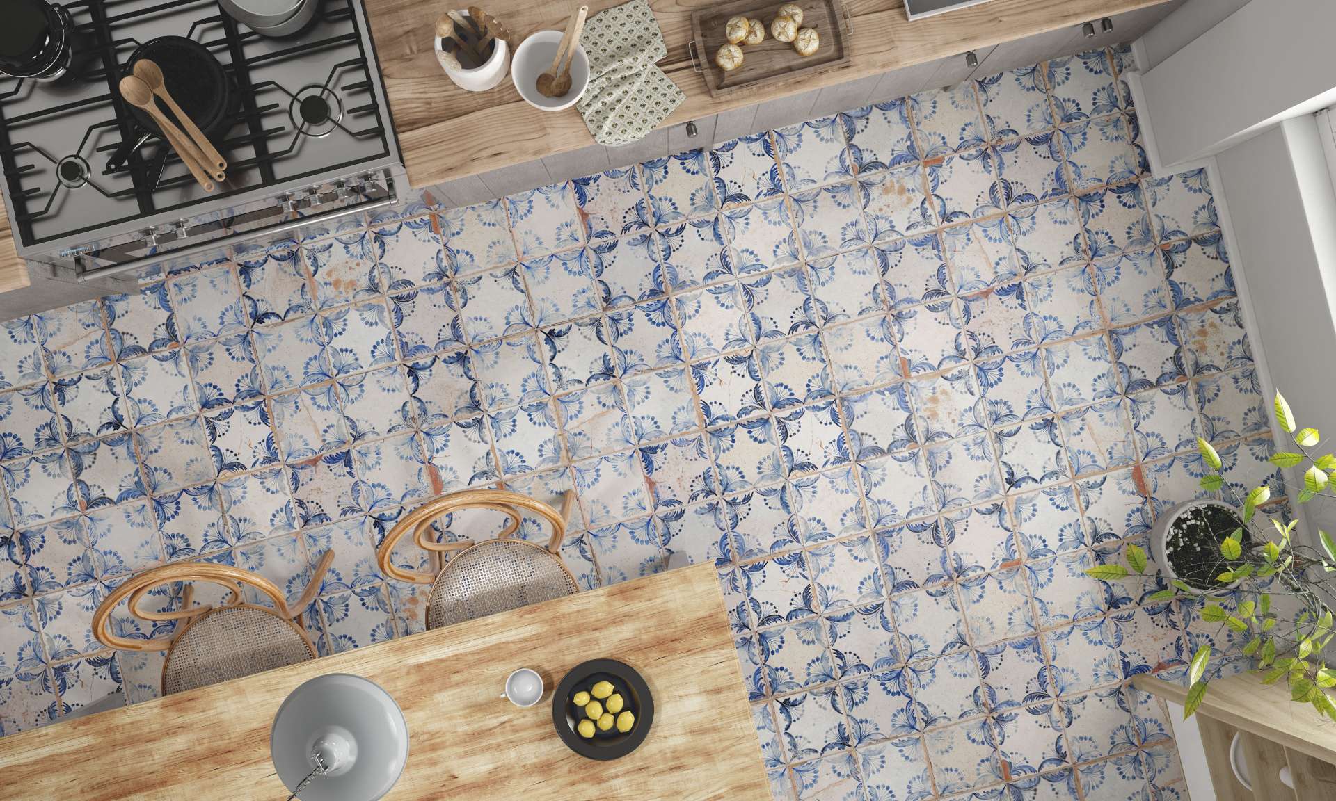 20302 На пол Fs Artisan Oldker 33x33 - фото 17