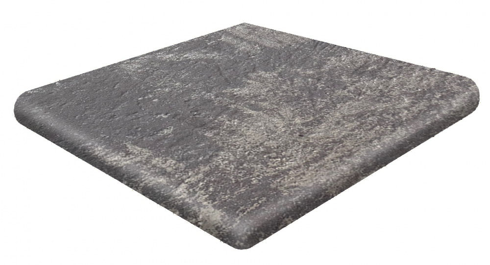 906861 Ступень Metal Esquina Redonda Black 33x33