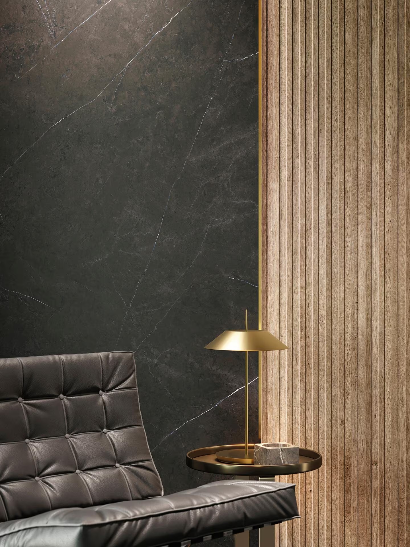 100332609 На пол Liem Black Grey Nature 120x270 - фото 9