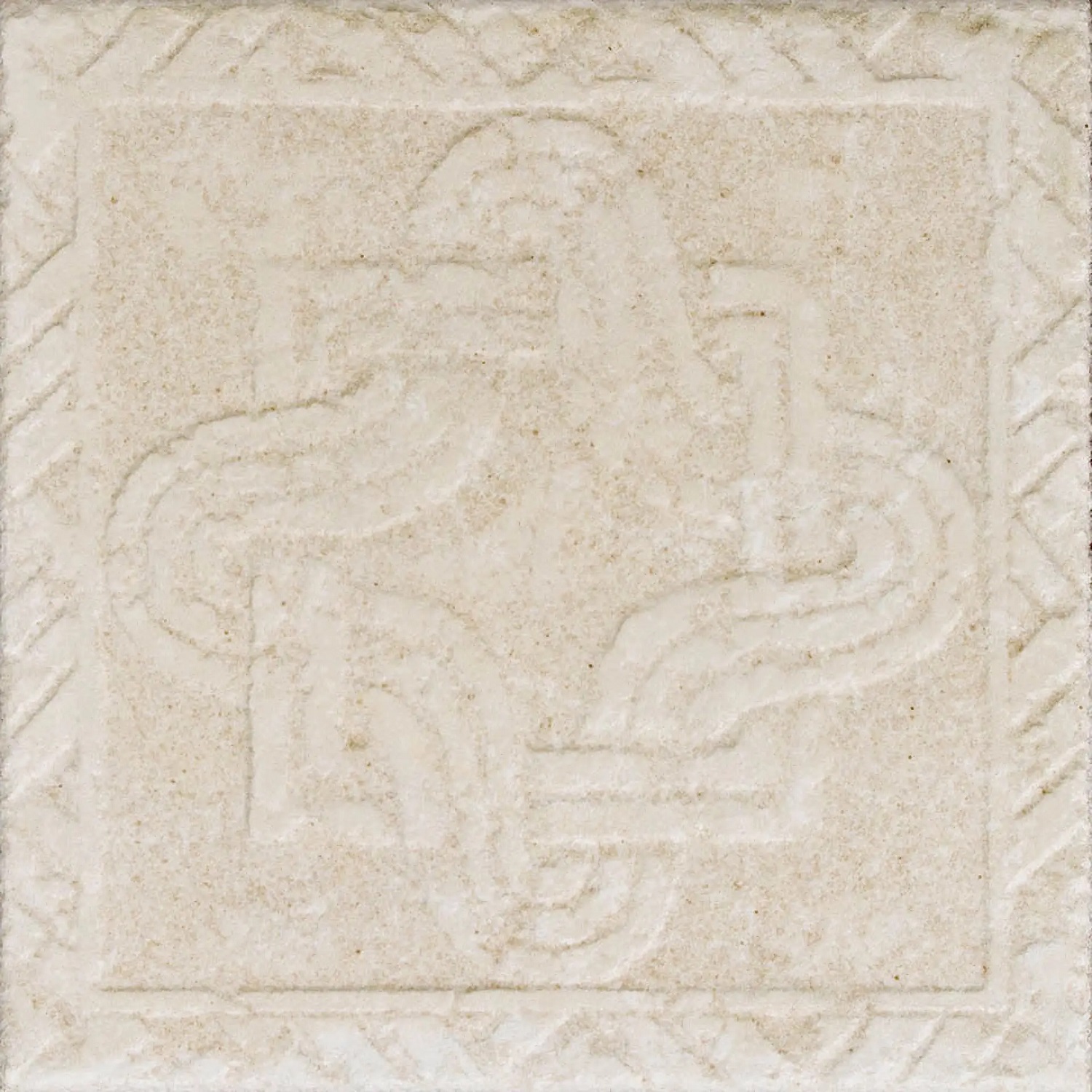 81894 Декор Pietra di Ostuni Trame Avorio 20х20