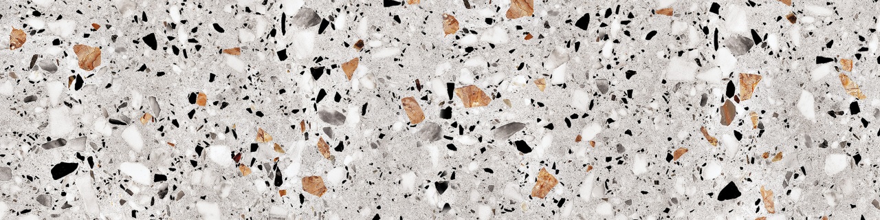 PNR0024 Подступенник Evia Terrazzo Серый 60x15