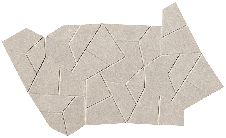 fPRO Напольная Sheer Grey Gres Fly Mosaico 25x41.5