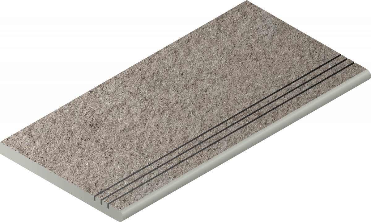 620040000155 Ступень Discover X2 Grey Gradino Round Grip 30x60