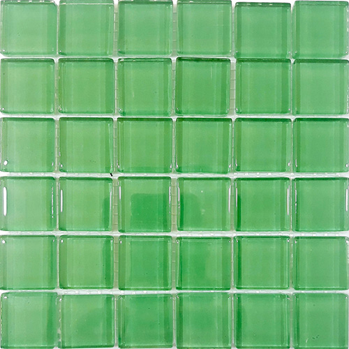 МС 4140 На пол Сокровища России Уваровит зеленый глянцевый 23х23 300x300