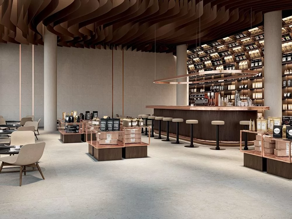 DD205320R/GR Ступень Про Лаймстоун Серый светлый с насечками 9мм 60х30 - фото 28