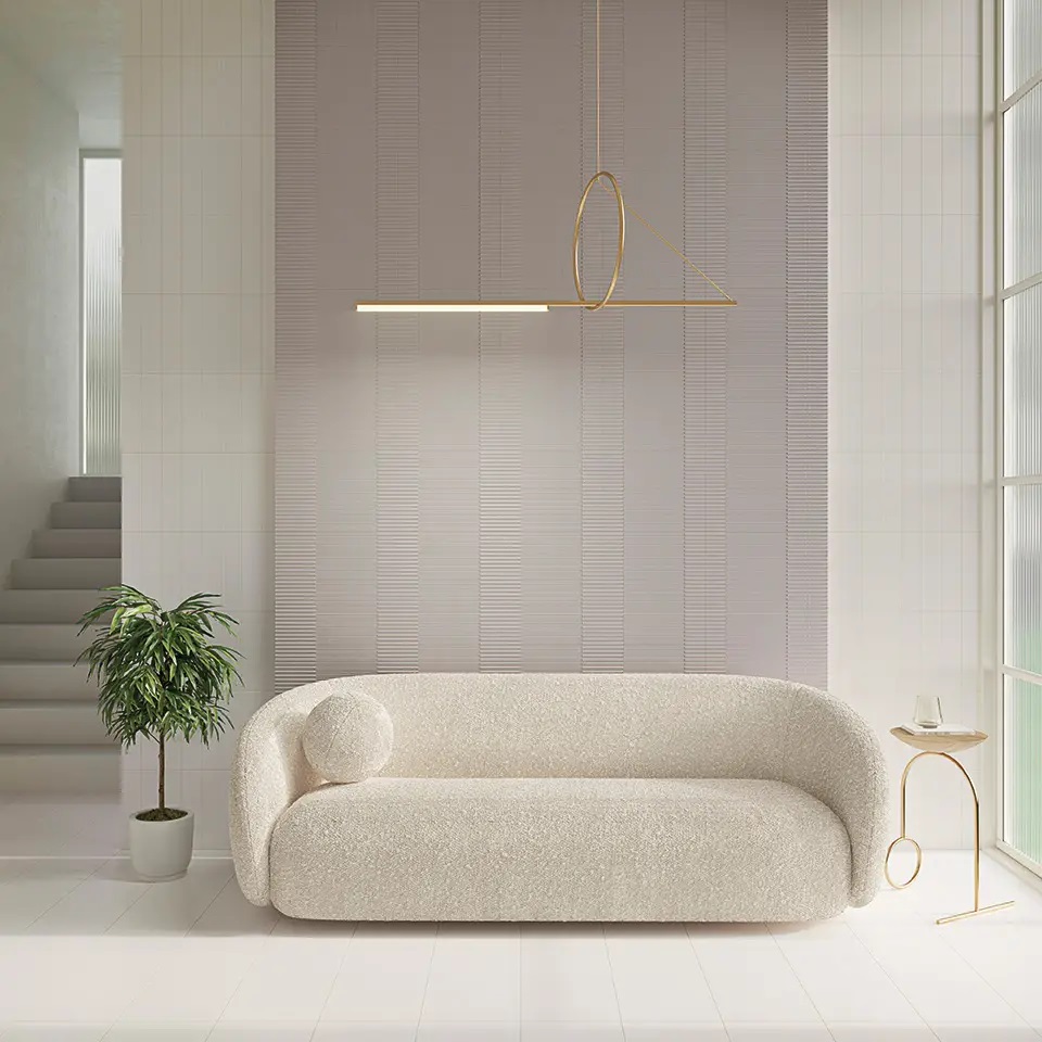 131619 На стену Twin Peaks Liso XL Celadon Green 7.5x30 - фото 17