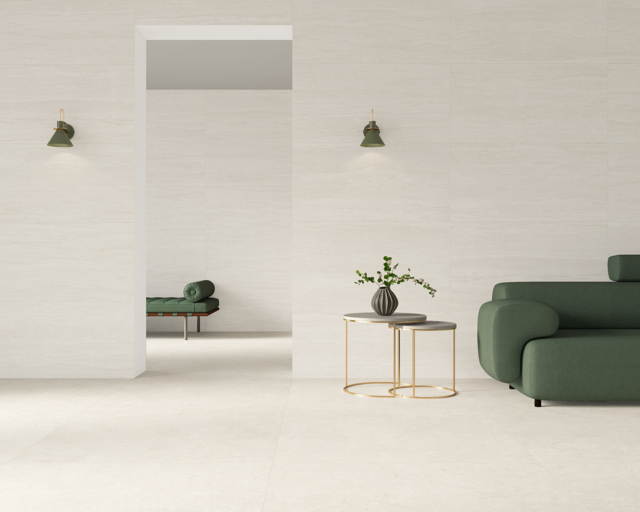 На пол Southwell Cross Pearl MT 100x100 - фото 6