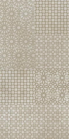 752611 Декор Tesori Decoro Monile Bianco Bronzo 6mm 120x240