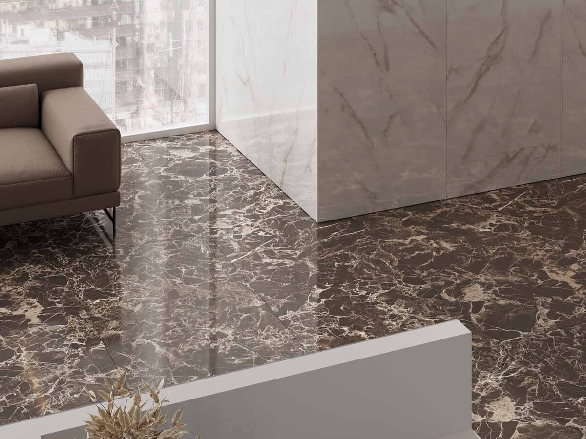 MOG402/PS_NC/60x120x9R/GW На пол Marble MOG402 Dark Brown полированный 60x120 - фото 45