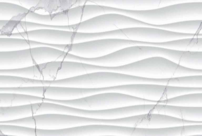 9 SR 0105 Настенная Statuario White Wave 27x40 - фото 11