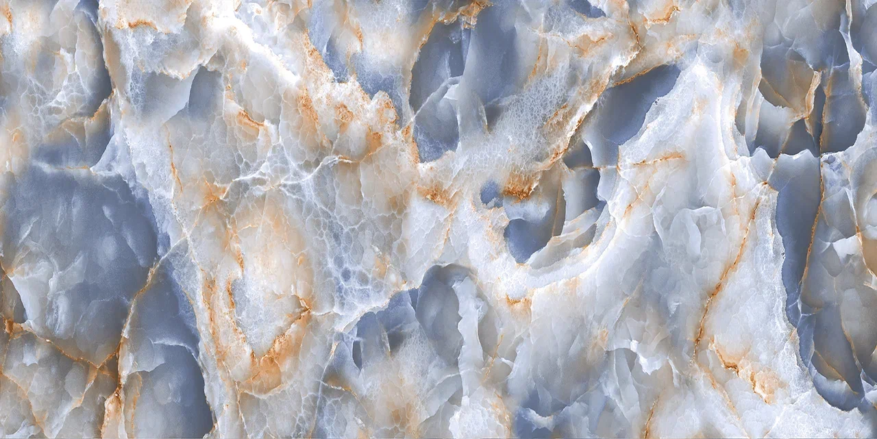 9809 На пол Marble Style Estella Blue PGL 60х120 - фото 2