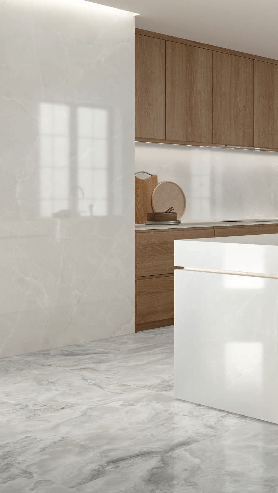 3ACPSCARRPAA На пол Scarlet Soft Ivory Polished Rect 6mm 120x280 - фото 6