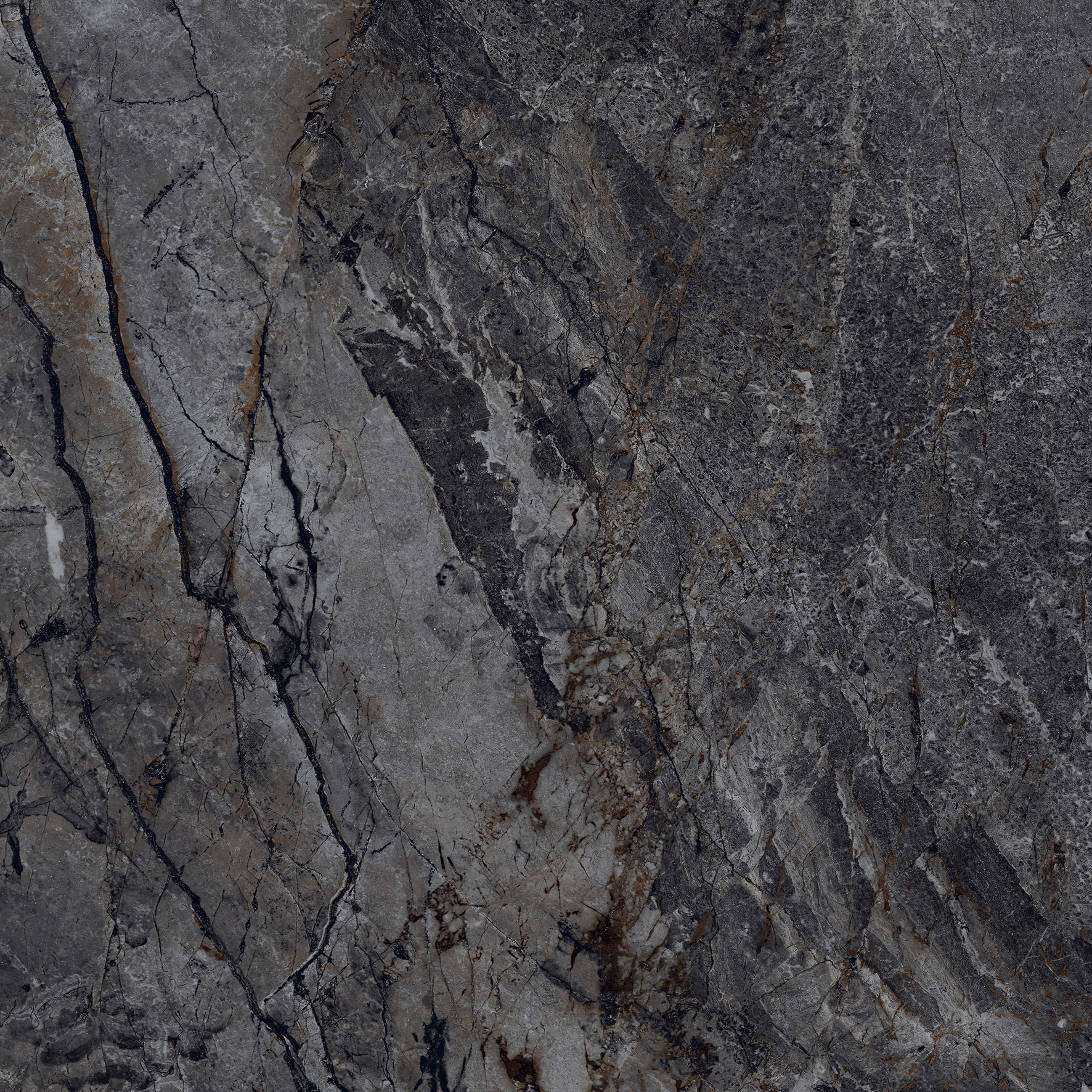 На стену Esme Black Sugar Carving 60x60 - фото 2