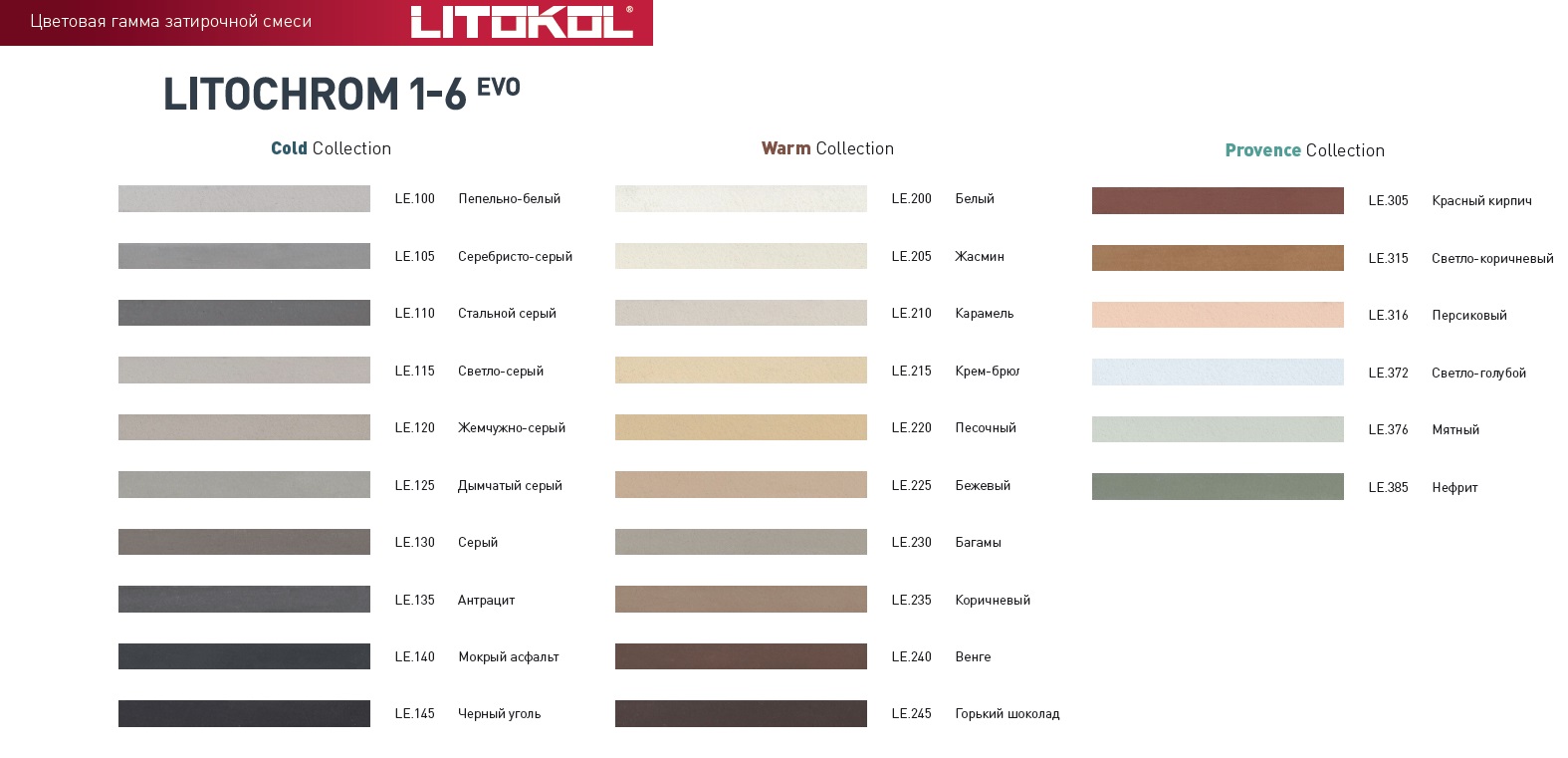 500260002  Litochrom 1-6 Evo LE.240 Венге 2кг - фото 3