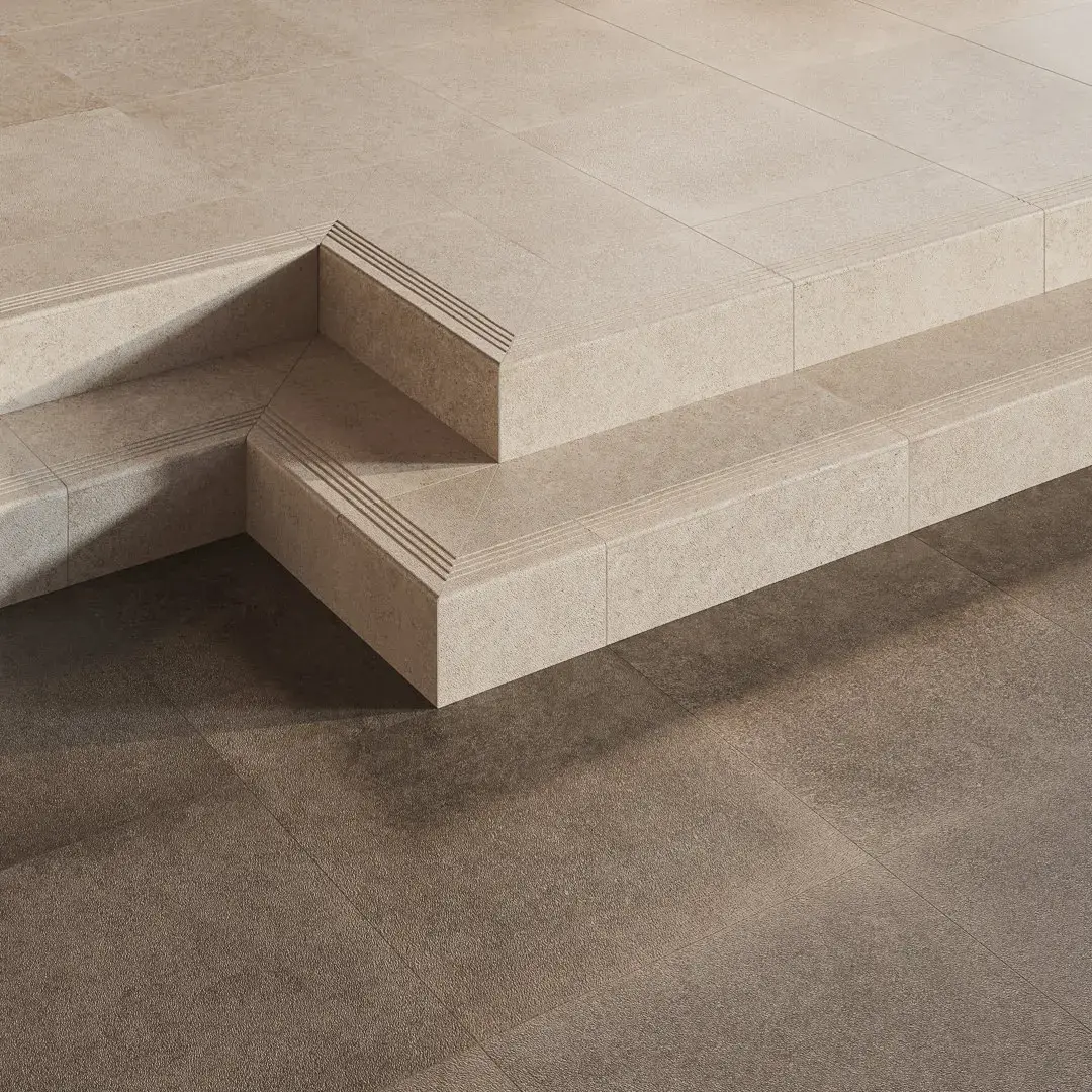 KML2FMF009BR Плинтус Руссильон Бежевый матовый обрезной 30x12x1.3 - фото 11
