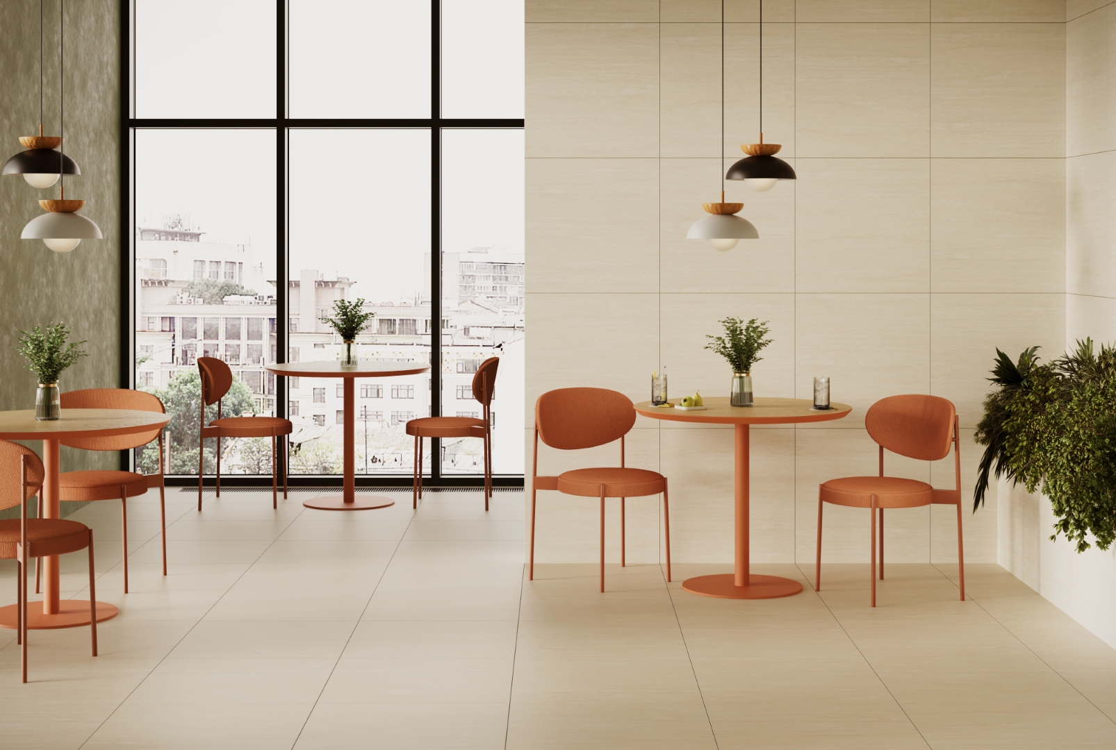 Е-5024/МR//600x600x9 На пол Travertine Лёд ректификат 600х600х9 - фото 9