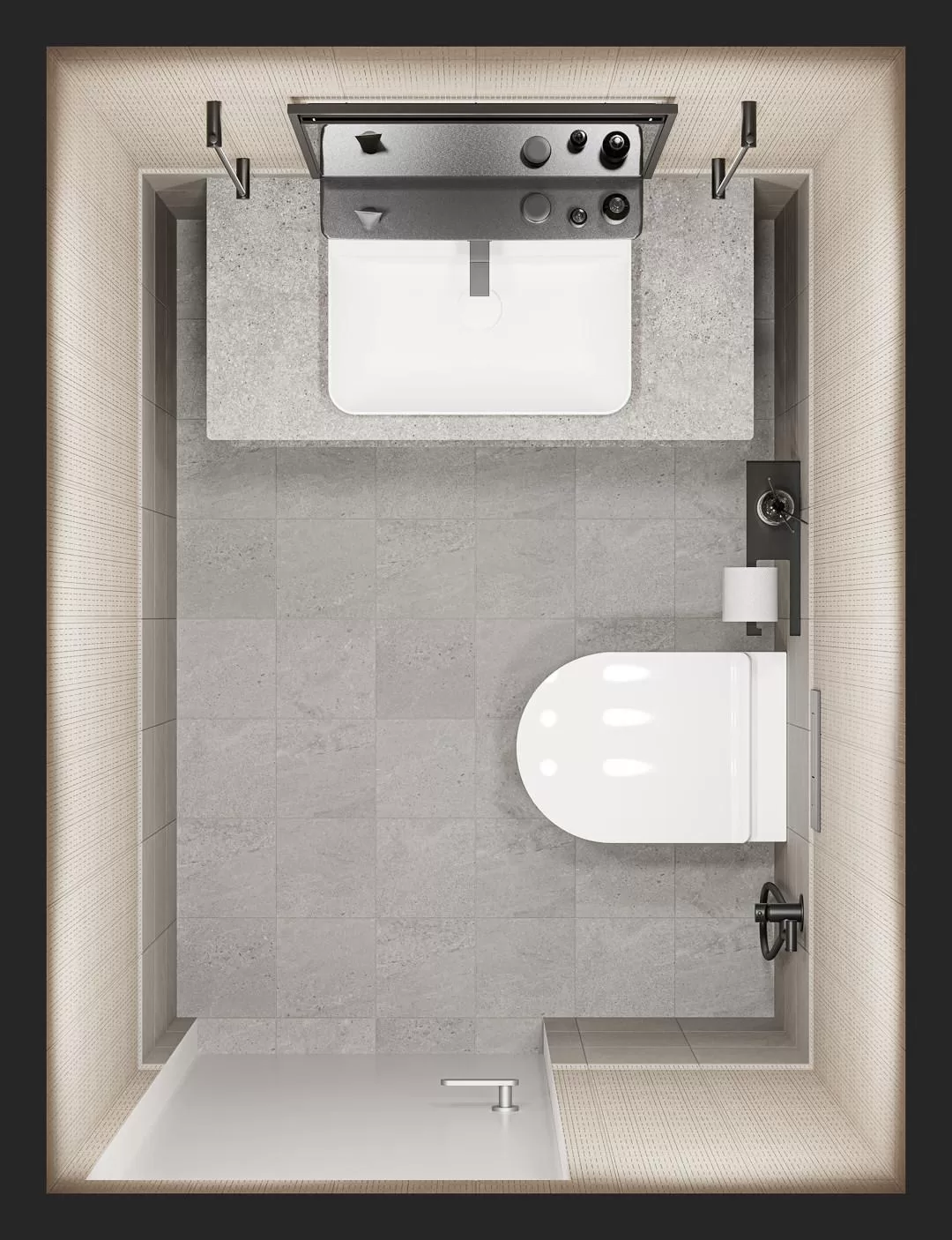 DD602300R/GCF Ступень Про Матрикс Клееная серый темный обрезной 60х33 - фото 31