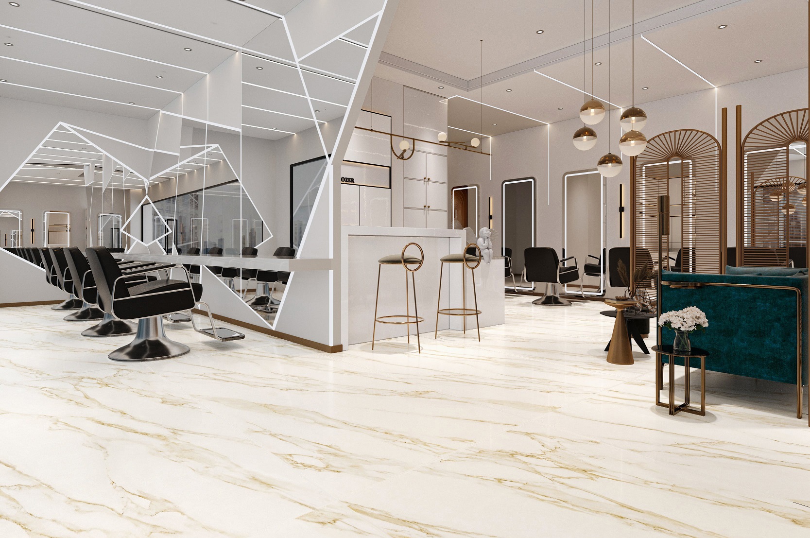 NTT3605P На пол Atlas Home Marble White 120x280 - фото 53