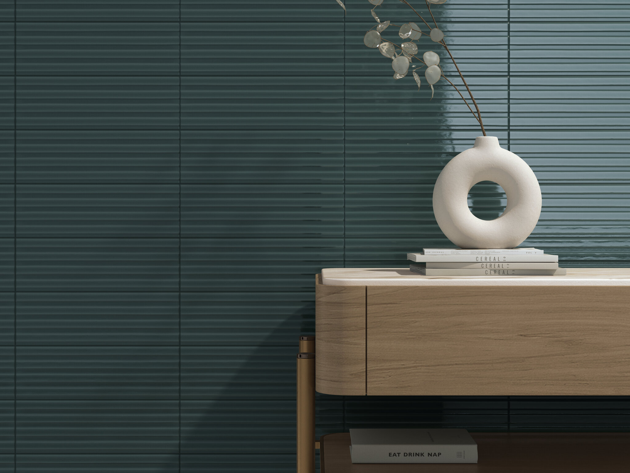 На стену Gare Ivory Brillo 10х30.5 - фото 5