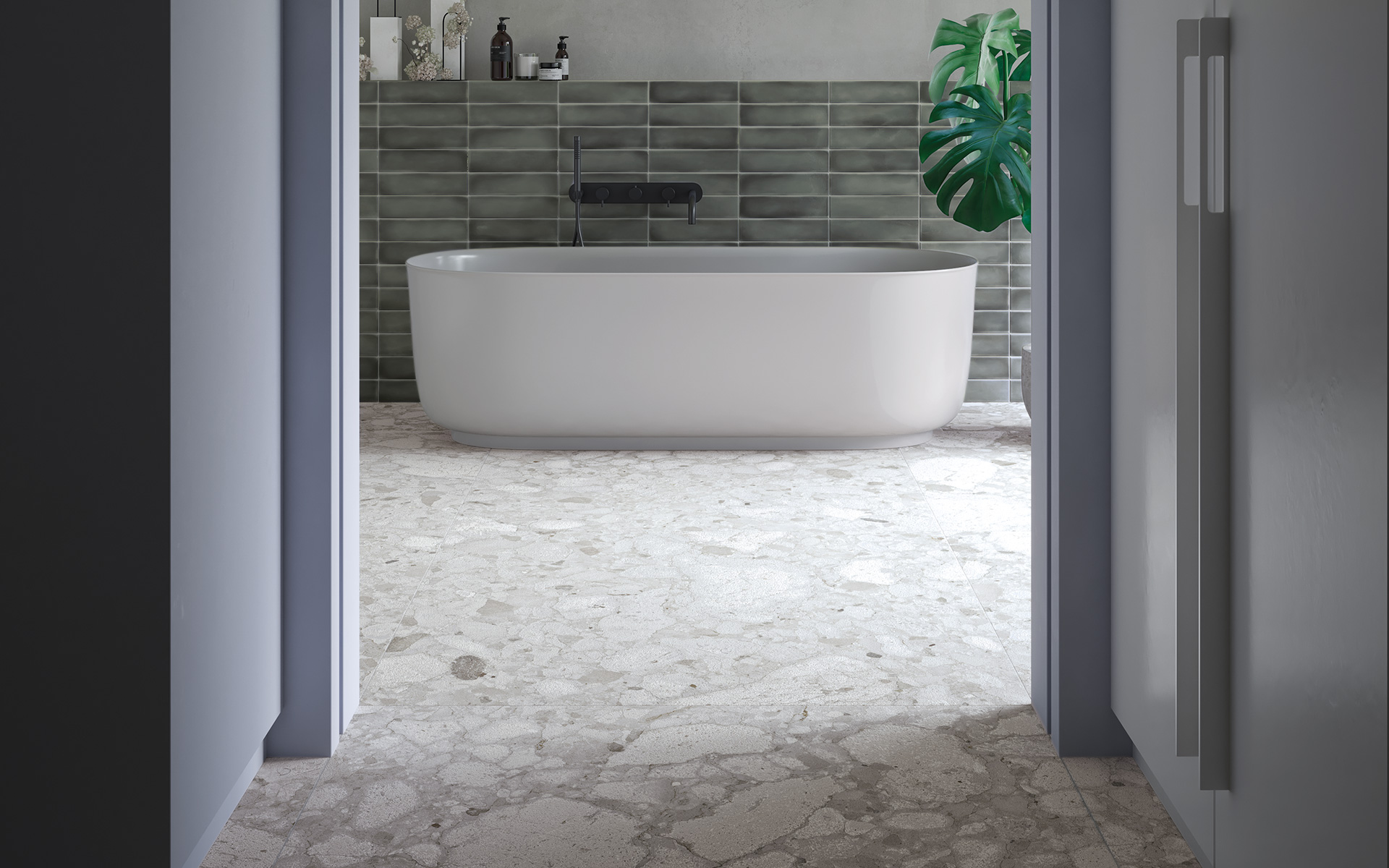 8920050 На пол Theke Pietra Artic Snow Natural 120x60 - фото 7