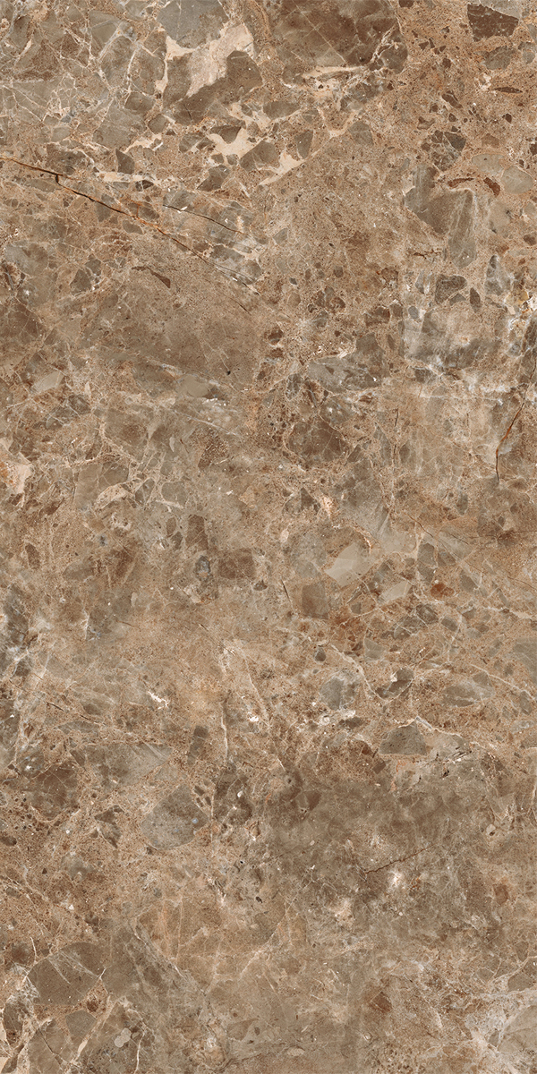 104719 На пол Breccia Paradiso Brown Levigato 8.5mm 60x120 - фото 2