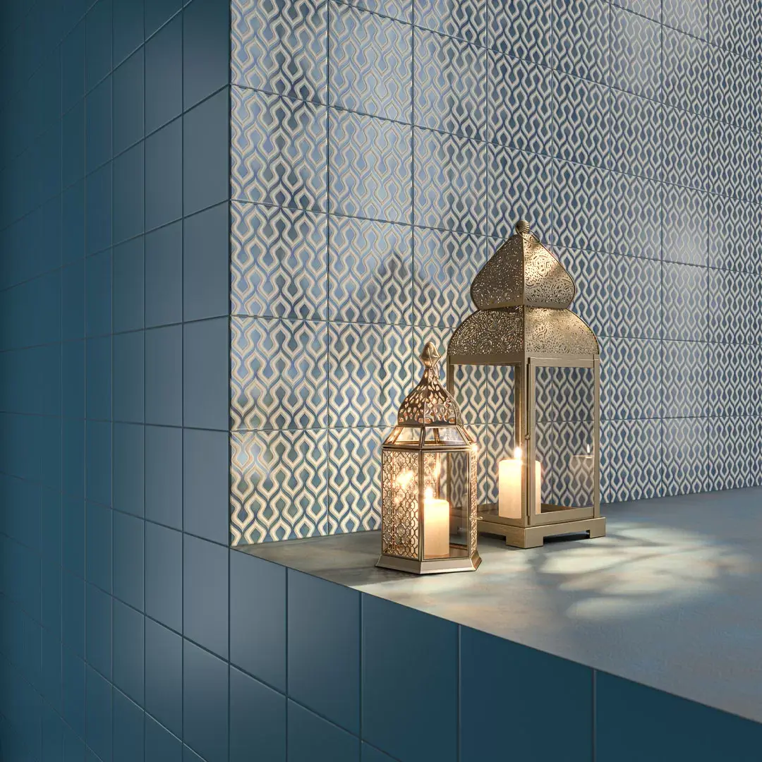 KMD3STA008BN Декор Шавен 2 матовый 20x20x0.69 - фото 7