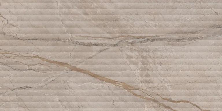 KM6012B0240R На стену Ифран Бежевый светлый глянцевый структура обрезной 60x119.5x1 - фото 2