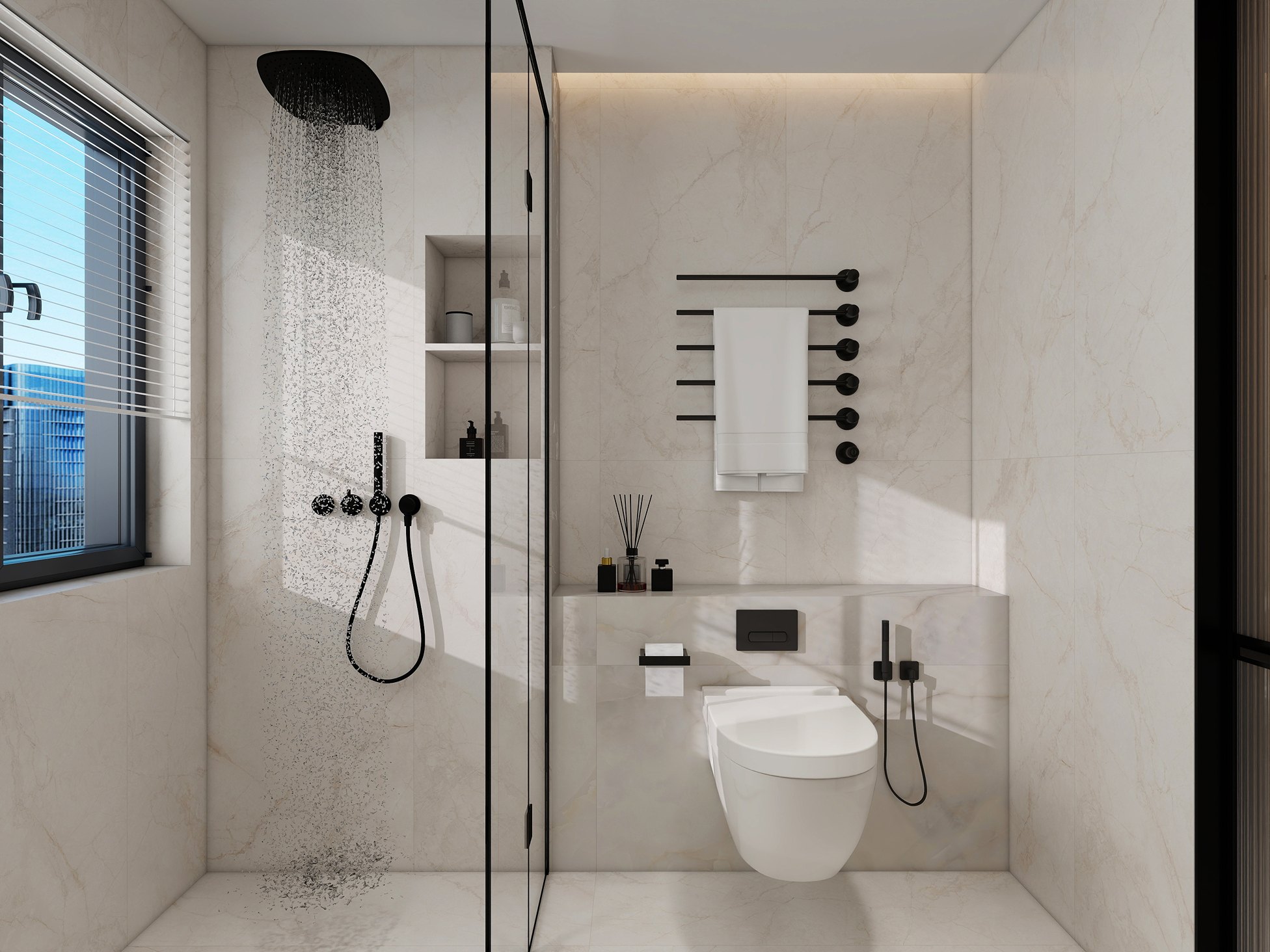 NTT9351SG На пол Riverstone Sandstone White Satin Glazed 60x120 - фото 18