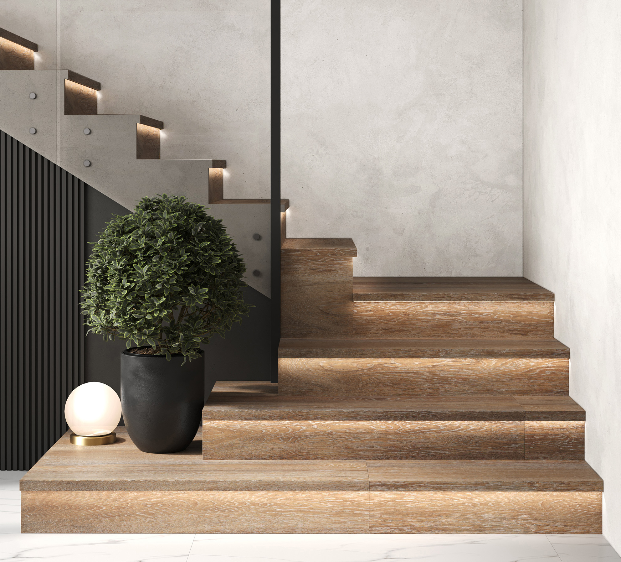 Staro L Porcelain Step