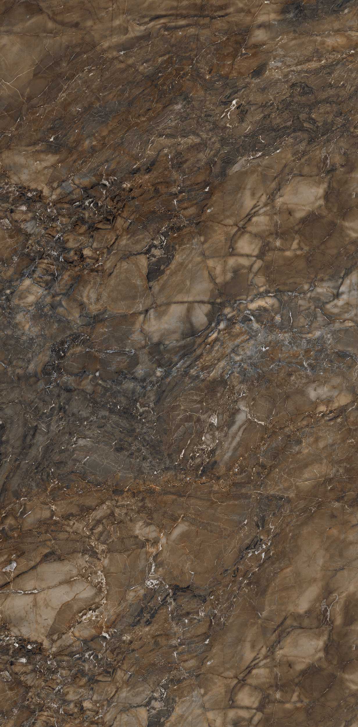 На пол Bernini BR04 Dark Brown Неполированный Рект. 80х160х10 - фото 3