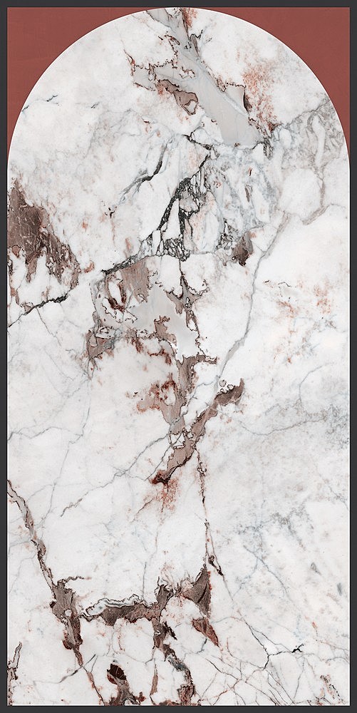 764111 Декор Policroma Arco Breccia-Mattone Mat Ret 6mm 120x240 - фото 3