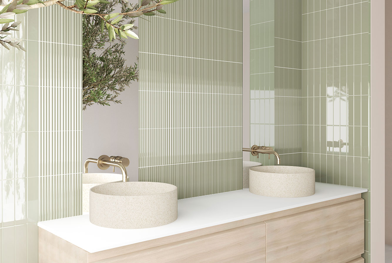 28471  На стену Costa Nova Praia Tansy Green Glossy - фото 29
