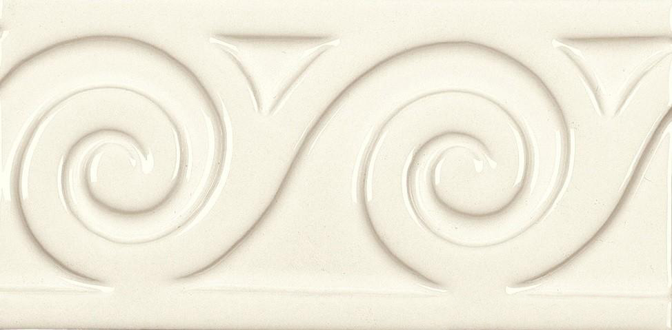 ADMO4088 Бордюр Modernista Relieve Mar C/C Marfil 7.5х15