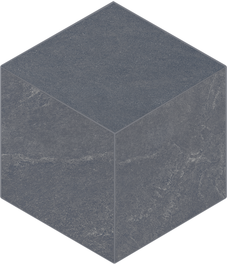 Mosaic/LN04_NS/TE04_NS/25x29/Cube Декор Luna LN04-TE04 Black Cube Неполированная 25x29