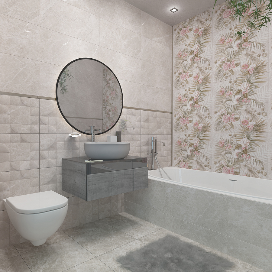 Декор Livorno Beige Mosaic 30х30 - фото 4